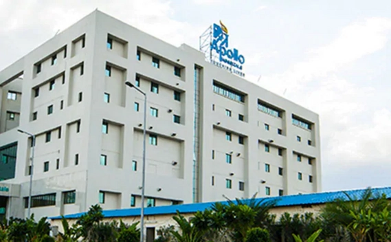 Front View of Apollo Hospitals Chennai