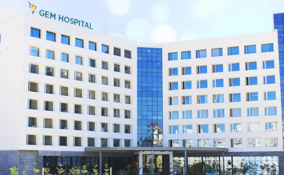 Exterior View of GEM Hospital